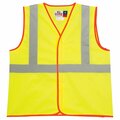 Game Workwear The Econo Solid Safety Vest, Yellow, Size XL I-70